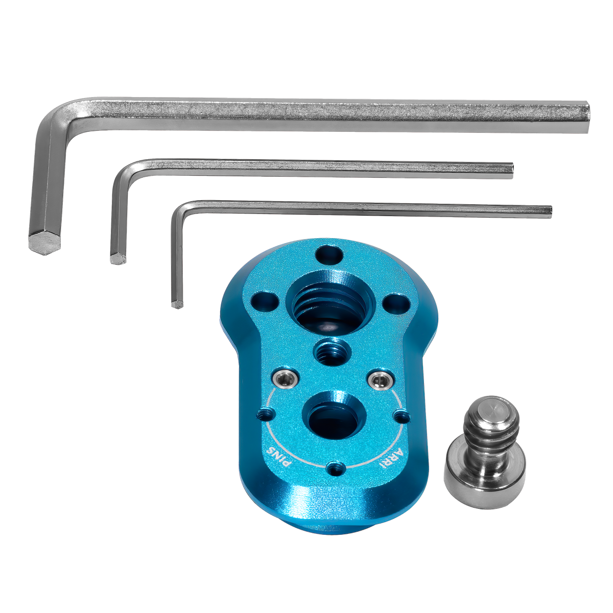 Kondor Blue Mini Lock Plaques à dégagement rapide pour professionnel caméra Flux de travail (homme plaque Uniquement (bleu Kondor)