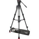 Sachtler 75/2 Mark II Fibre de carbone trépied Système avec Ace XL Head & Mid-Level Spreater