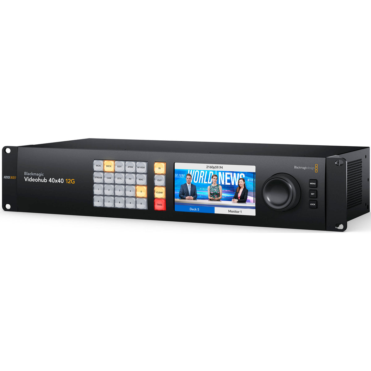 Blackmagic Design VideoHub 40x40 12G Switcher de routage