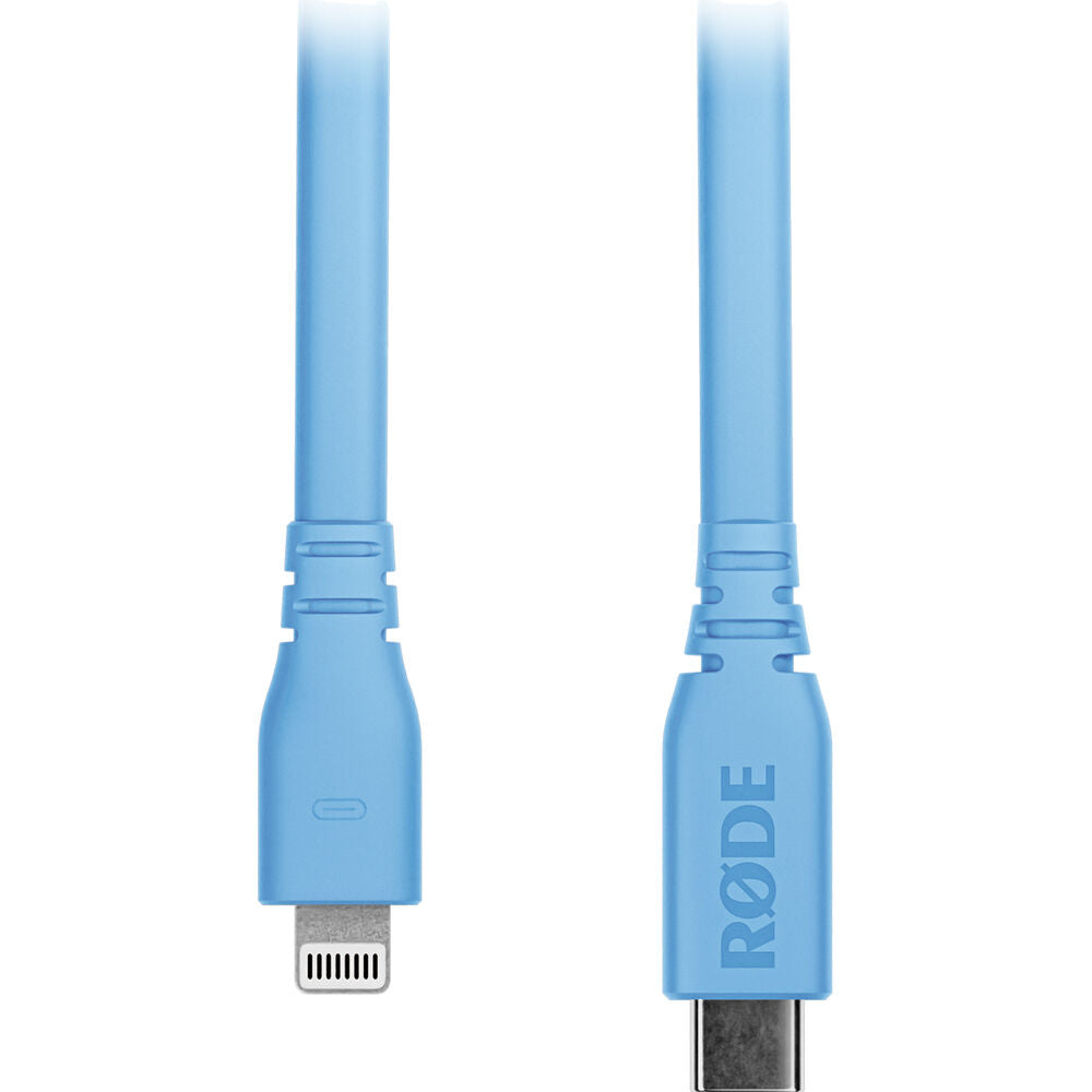 RODE SC21 Lightning to USB-C Cable (Blue, 11.8")