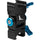 Kondor Blue NATO vers NATO Support de moniteur pivotant et inclinable (Raven Noir)