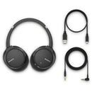 Sony WH-CH700N Wireless Noise-Canceling Over-Ear Headphones (Black)
