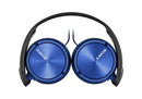 Sony MDR-ZX310AP - ZX Series - headphones with mic - full size - 3.5 mm jack - blue