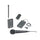 Audio-Technica ATR288W VHF Twinmic System