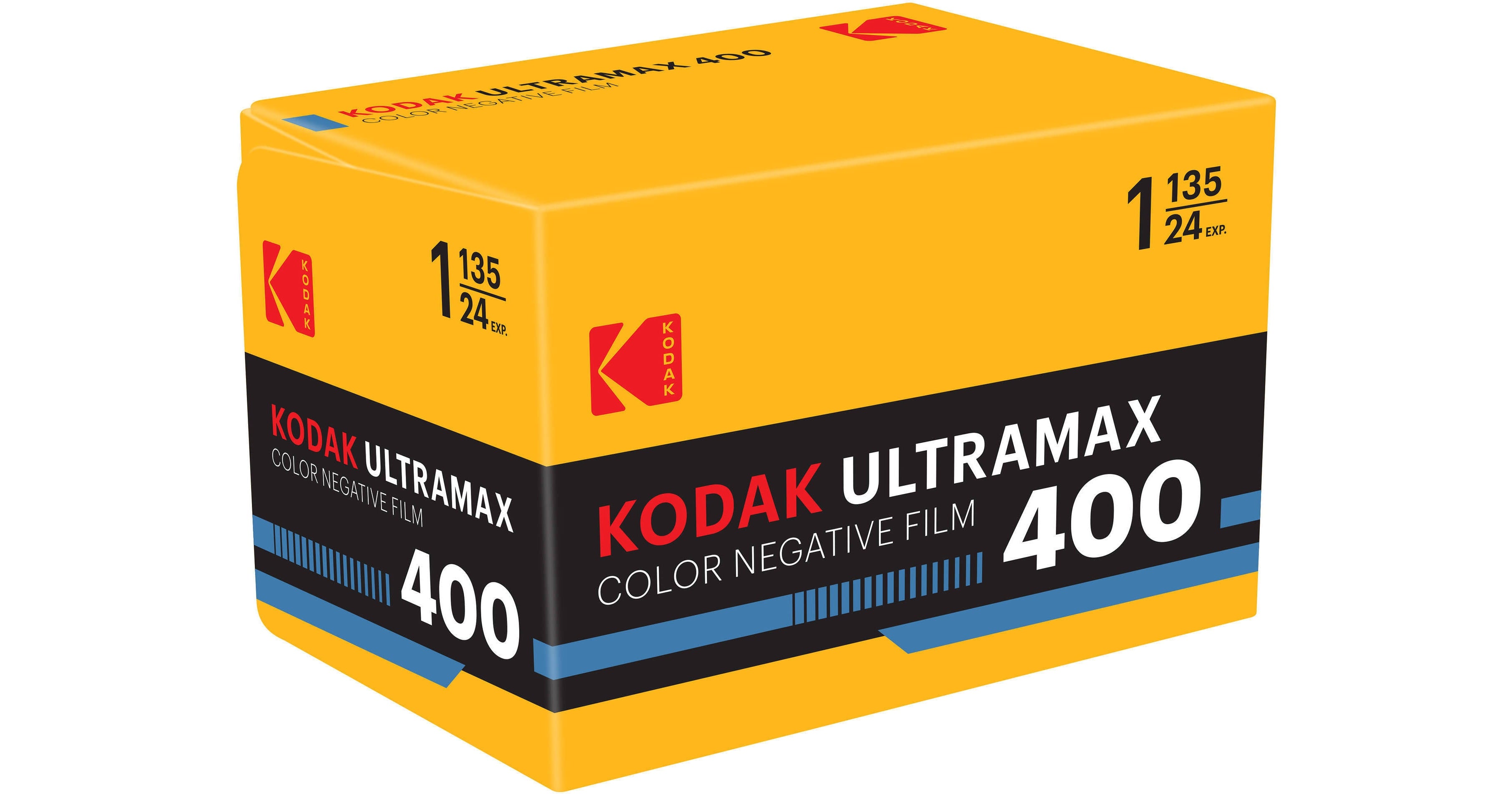 Kodak Eastman UltraMax 400 Color Negative Film (35mm Roll Film, 24 Exposures)