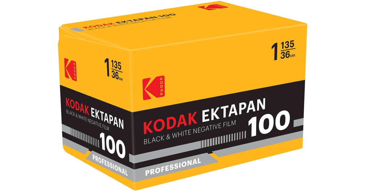 Kodak Ektapan 100 Black and White Negative Film (35mm Roll Film, 36 Exposures)
