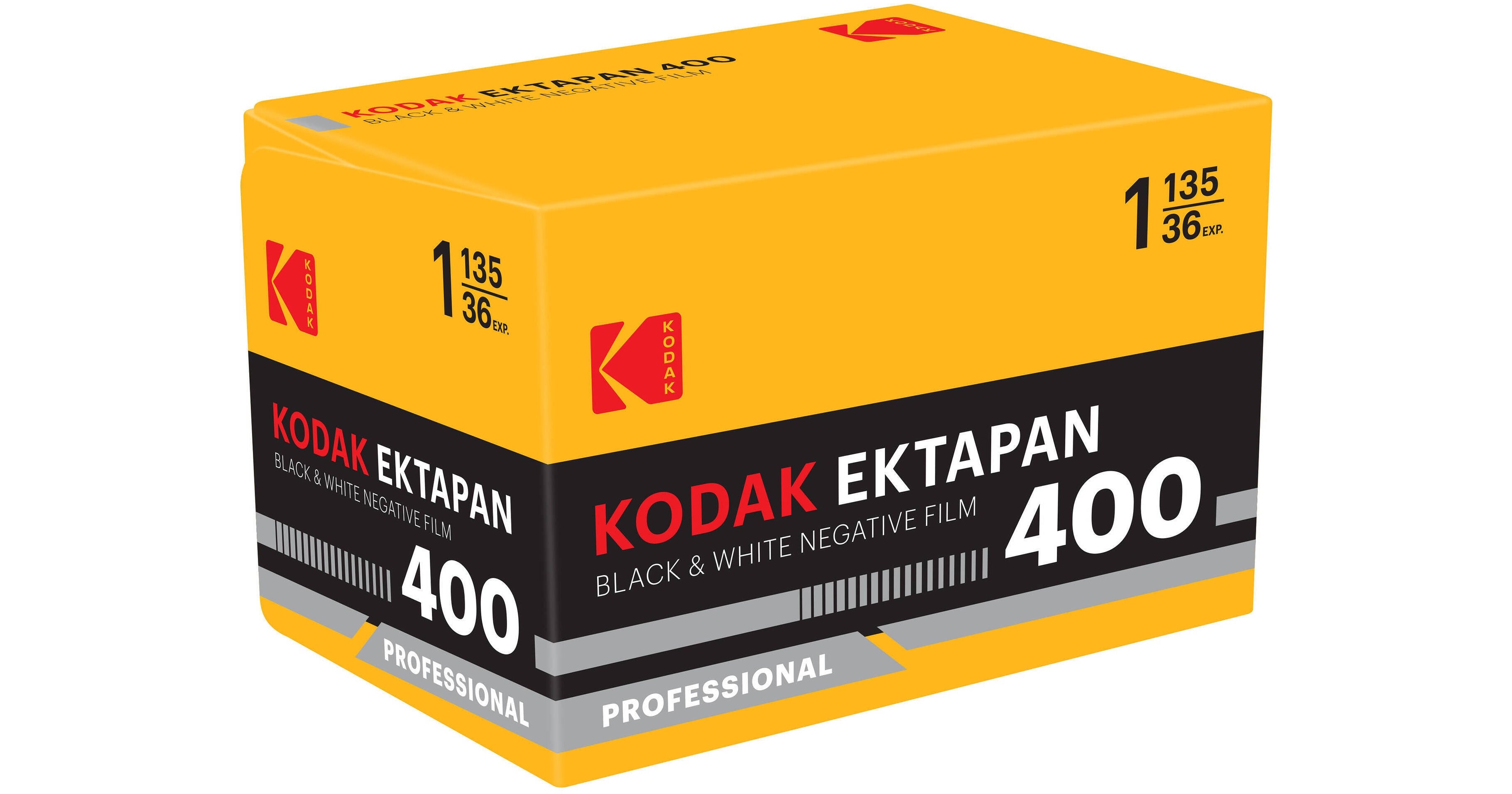 Kodak Ektapan 400 Black and White Negative Film (35mm Roll Film, 36 Exposures)