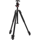Manfrotto 190x3 Photo à 3 sections en aluminium trépied Trousse