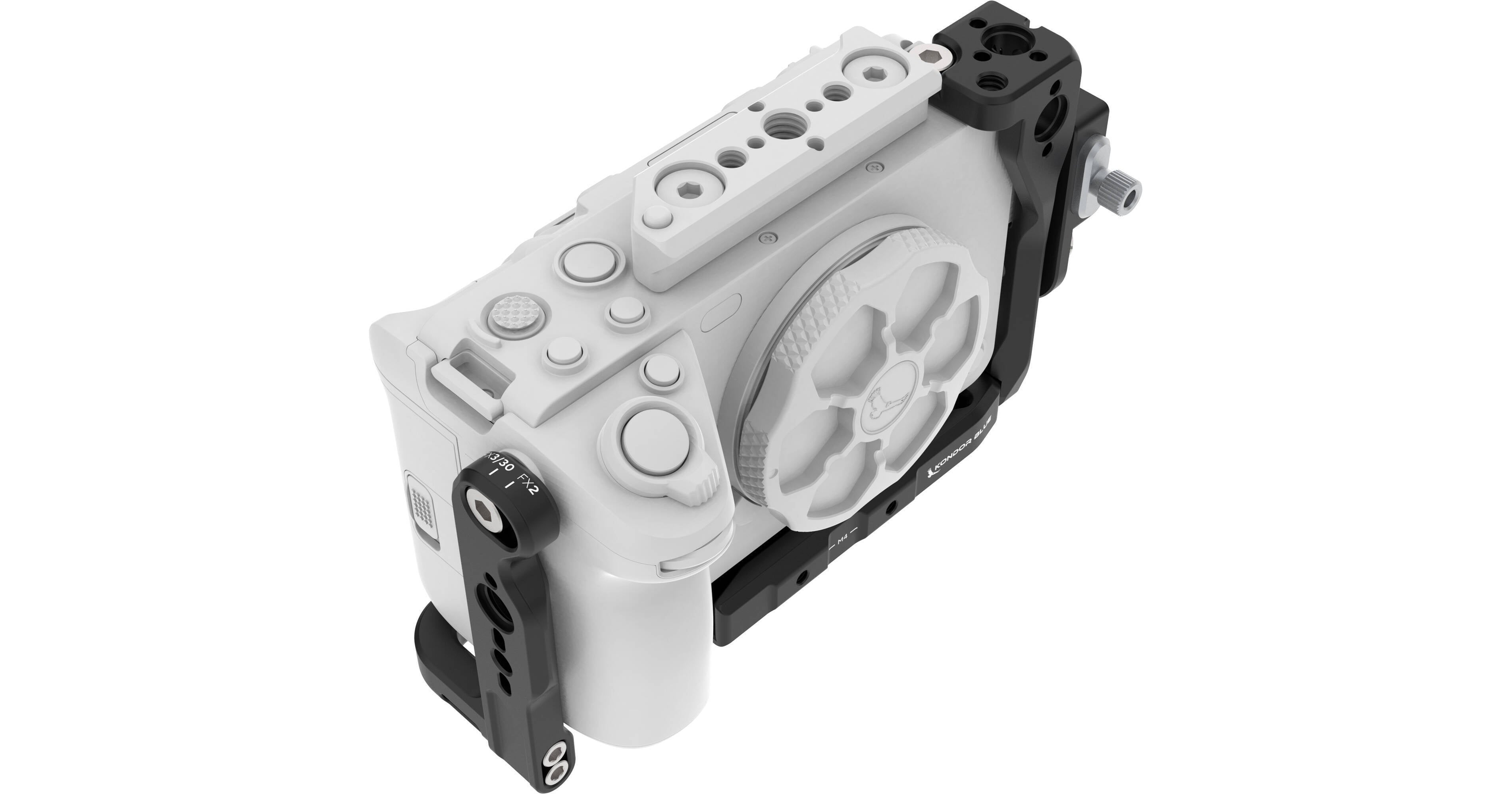 Kondor Blue Hybrid Camera Cage for Sony FX5 (Raven Black)