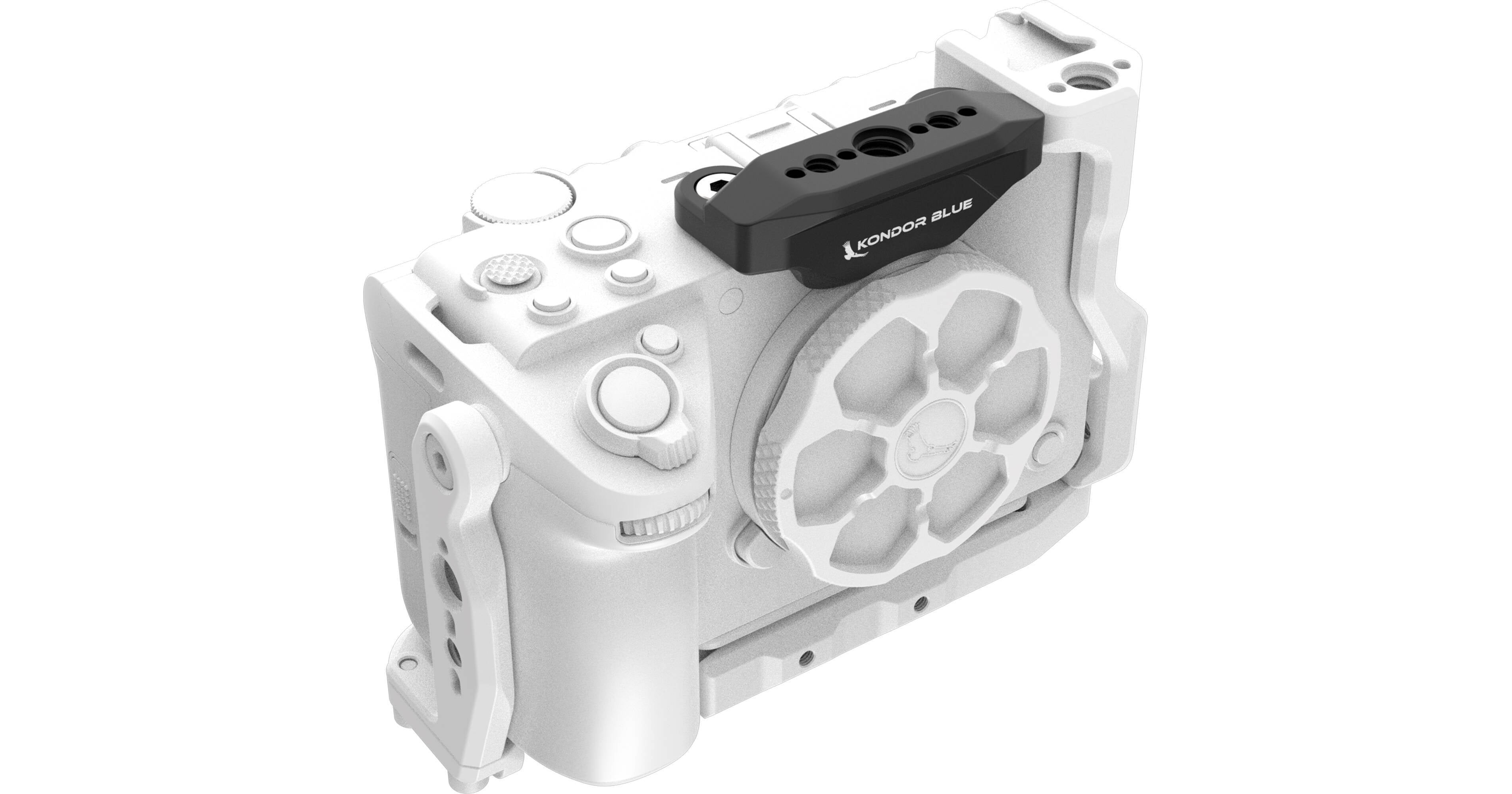 Kondor Blue Sony FX5 Hybrid Camera Cage (Top Nato Rail, Raven Black)