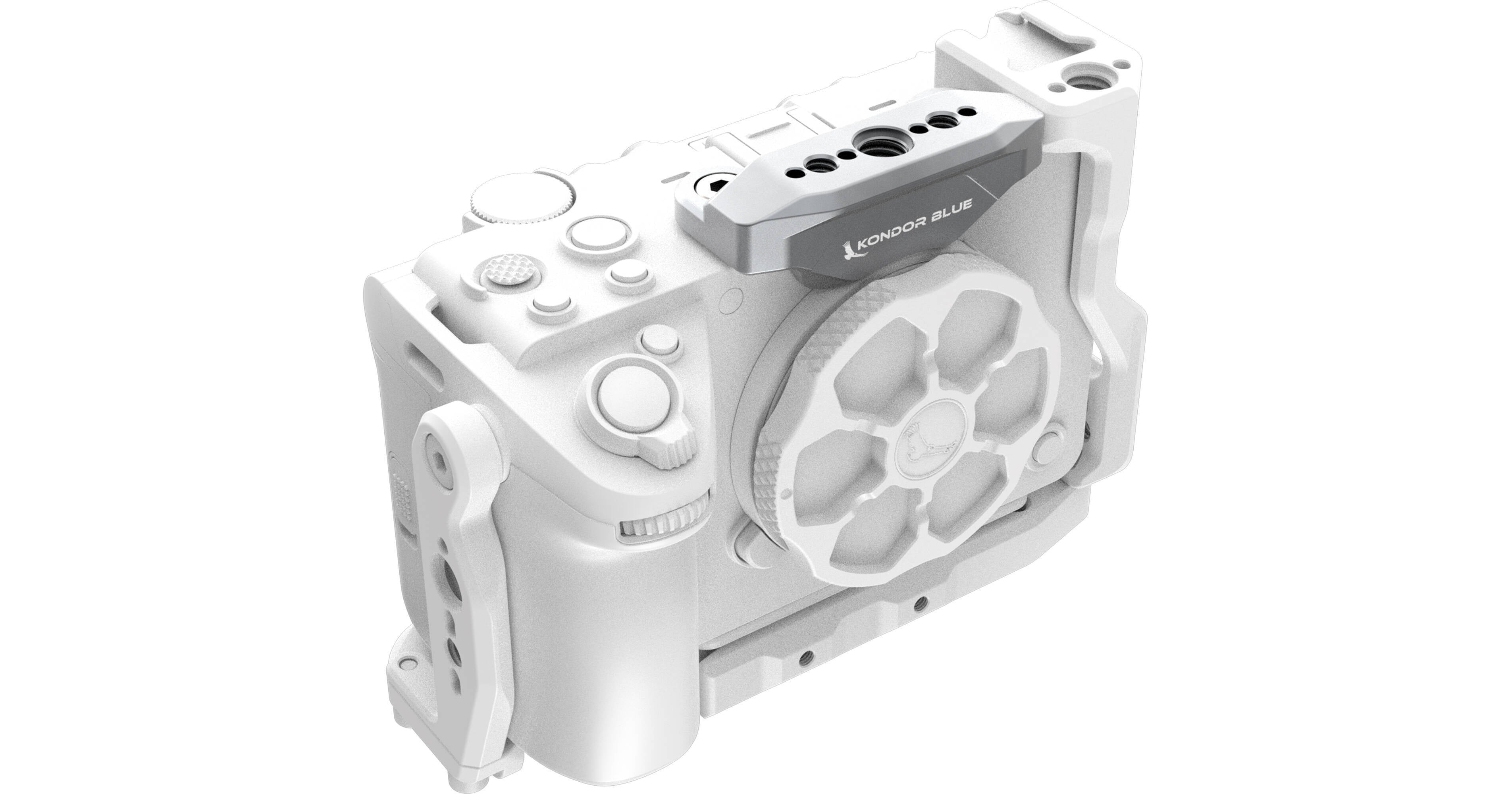 Kondor Blue Sony FX5 Hybrid Camera Cage (Top Nato Rail, Space Gray)