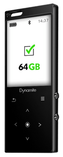 Samvix Dynamite 64GB Sport MP3 Player - Black