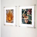 Acrylic Wall mount Picture frame with screws - 8x10