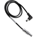 Tilta 2-Pin LEMO to 5.5/2.1mm DC Barrel Male Cable (21.75")