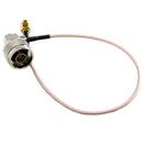 Teradek N-Male to RP-SMA Plug Cable for Antenna Array (12")