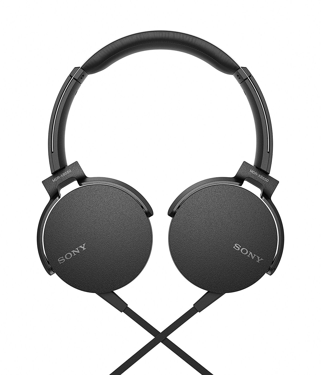 Sony MDR-XB550AP - Headphones with mic - on-ear - 3.5 mm jack - black