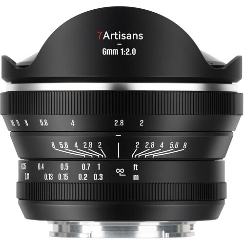 7Artisans 6mm f/2 Fisheye Lens (Micro Four Thirds)