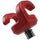 Kondor Blue Mondo Ties Clips de gestion de câbles pour caméras (1/4"-20) (lot de 5/rouge cardinal)