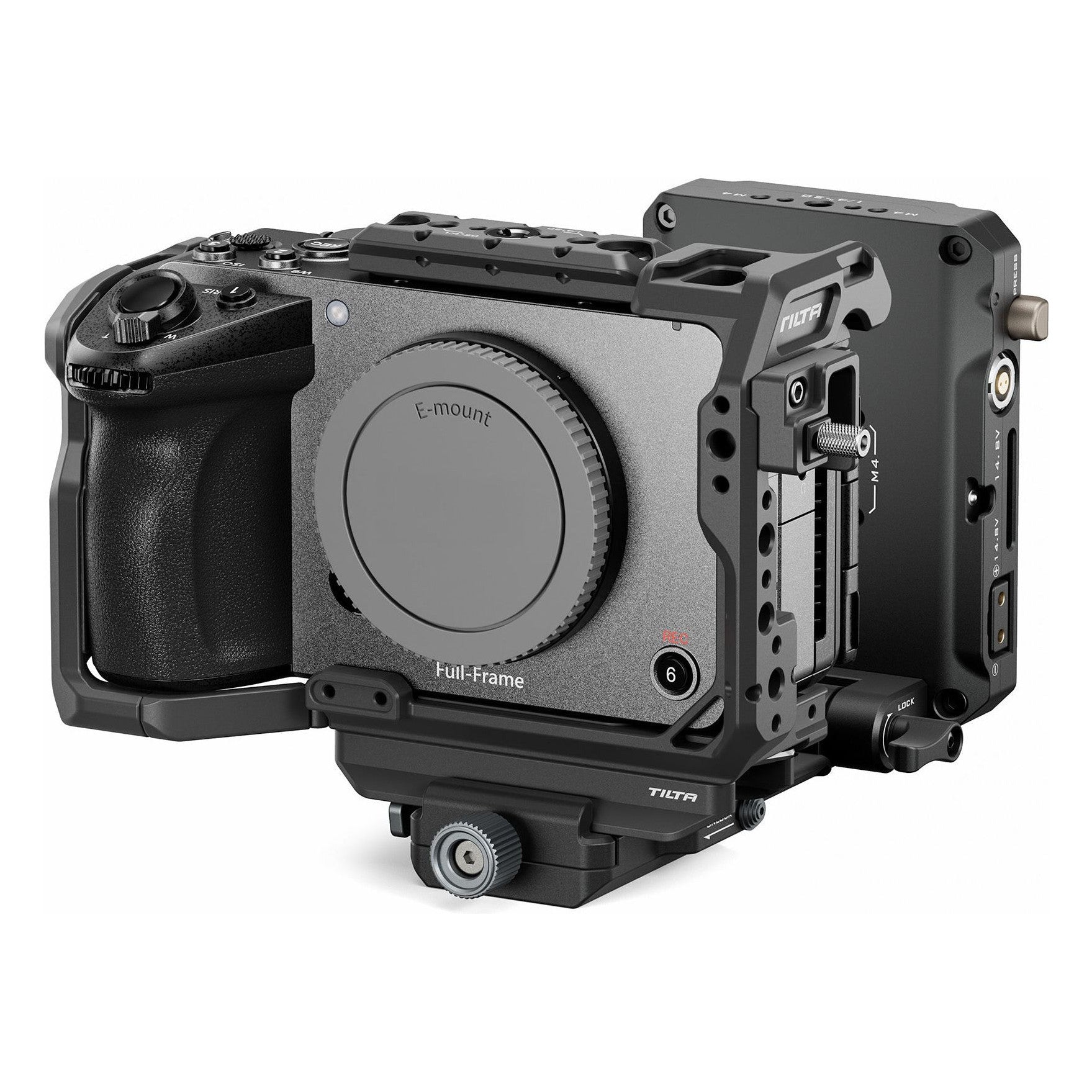 Tilta Camera Cage for Sony FX5 Power Kit - Black