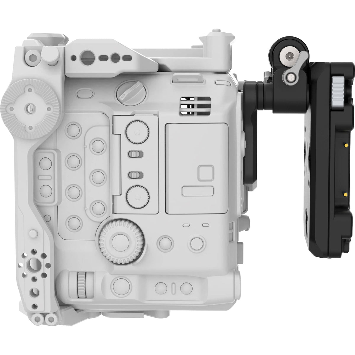 Cage Kondor Blue Canon C400 (batterie à montage doré) plaque Kit) (Corbeau Noir)
