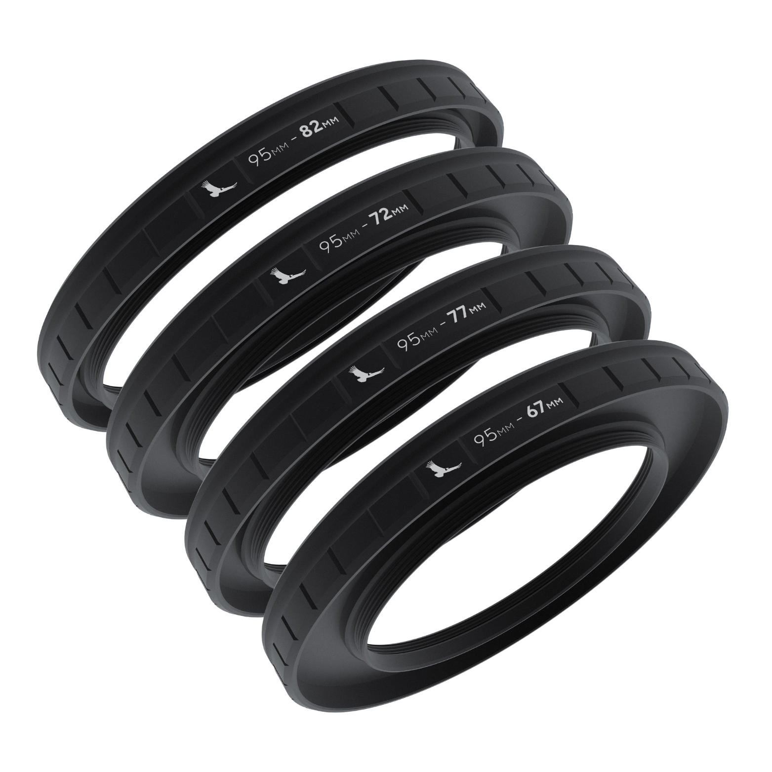 Kondor Blue Matte Box Still Lens Thread-On Adapter Ring Set