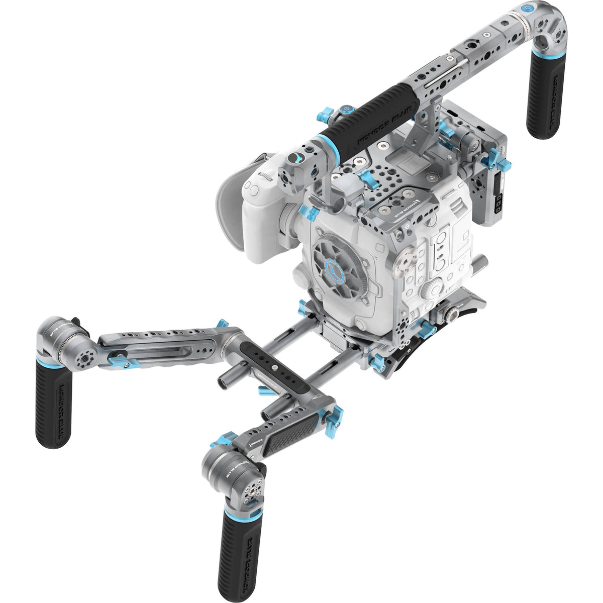 Kondor Blue Canon C400 Cage (V-Mount Ultimate Rig) (Gris sidéral)