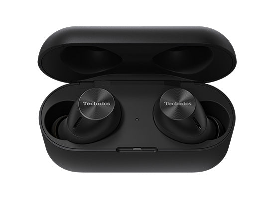 Technics True Wireless Noise Cancelling Earphones with Multipoint Bluetooth - Black