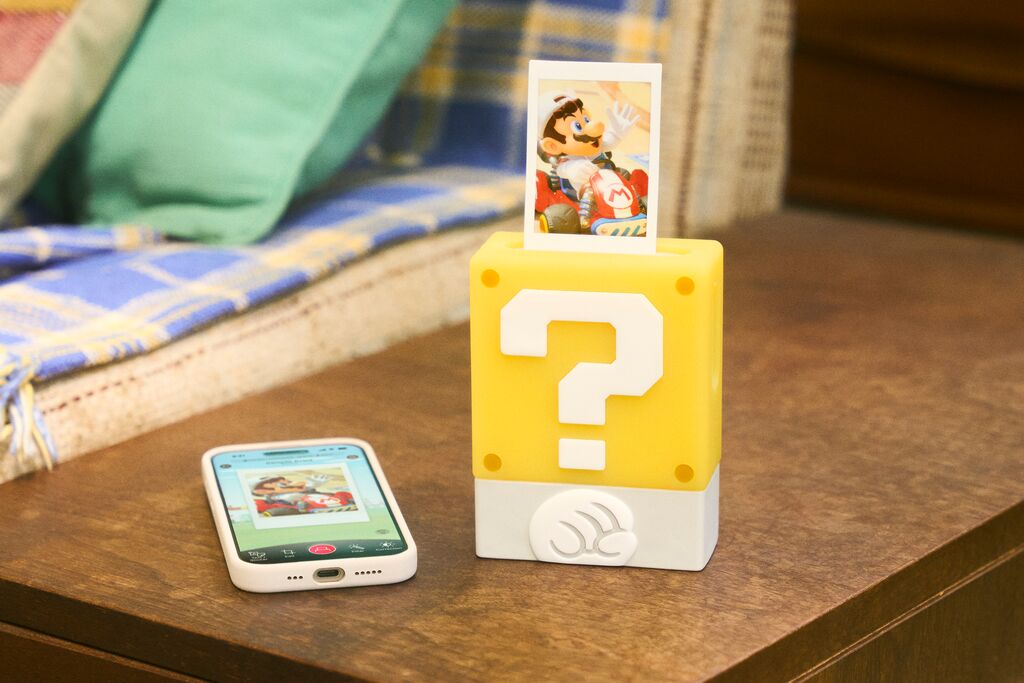 FUJIFILM INSTAX MINI Link 3 With "? Block" Design Silicone Case