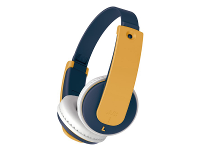 JVC Kids Wireless Tinyphone Headphones (Blue/Yellow)