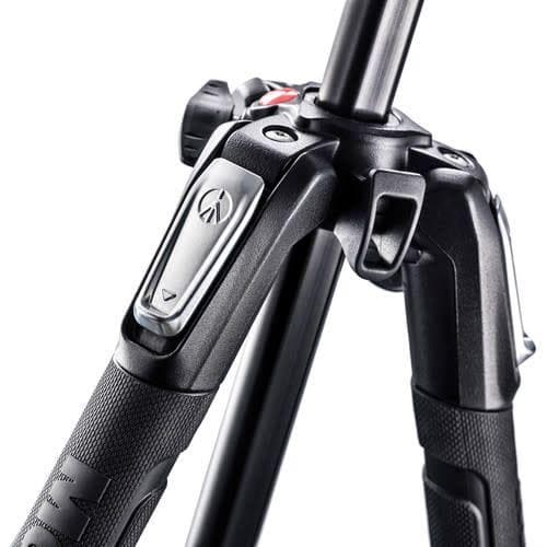 MANFROTTO 190X3 ALUMINUM TRIPOD with 2W fluid head MHXPRO - Damaged Box