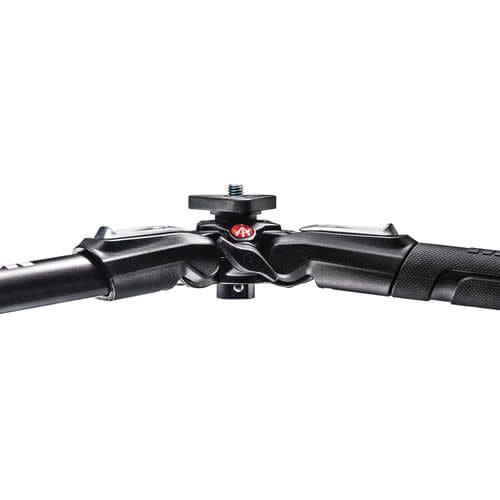 MANFROTTO 190X3 ALUMINUM TRIPOD with 2W fluid head MHXPRO - Damaged Box