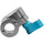 Kondor Blue ARRI Pin Rod Clamp 15mm (Gris sidéral)