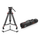 SHAPE FOCUS 12 Tripod + Mid-Level Spreader + Fluid Head with Red Lock Legs