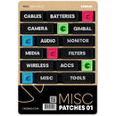 Patchs de broderie CRDBAG (Patchs Misc 01)