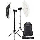 Godox AD300Pro II All-in-One Outdoor Flash (2-Light Softbox Kit)