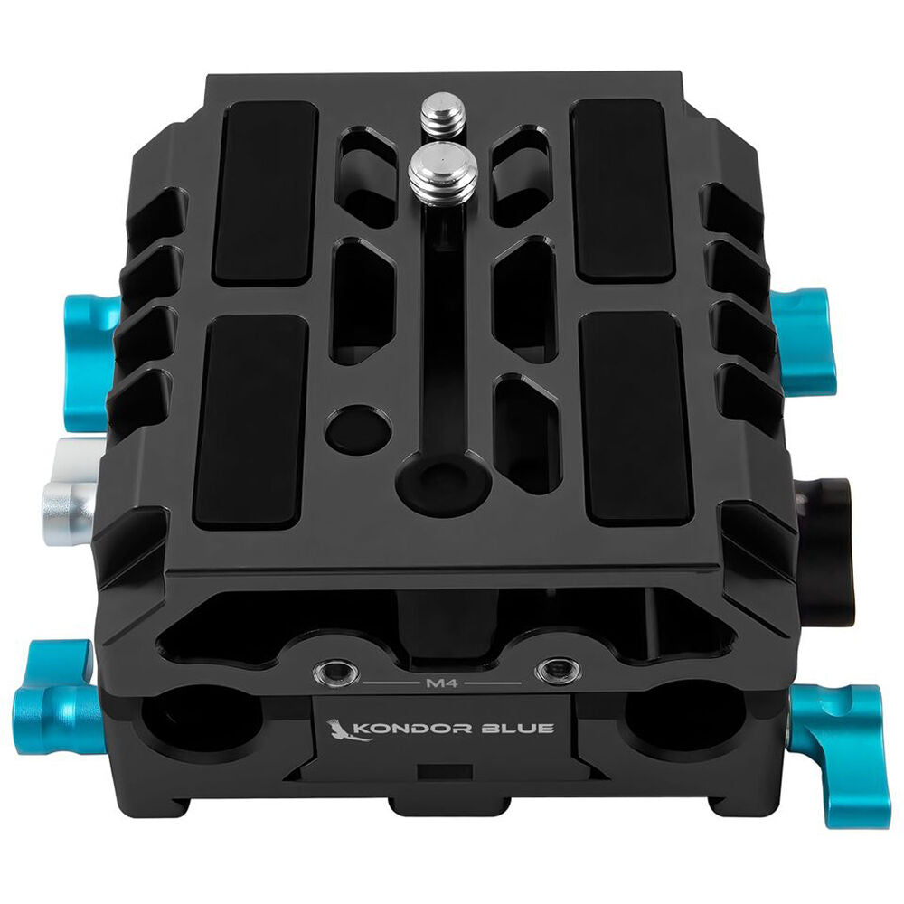 Kondor Blue LWS ARRI Bridge Plate For Cinema Cameras with With Riser for RED KOMODO (Raven Black)