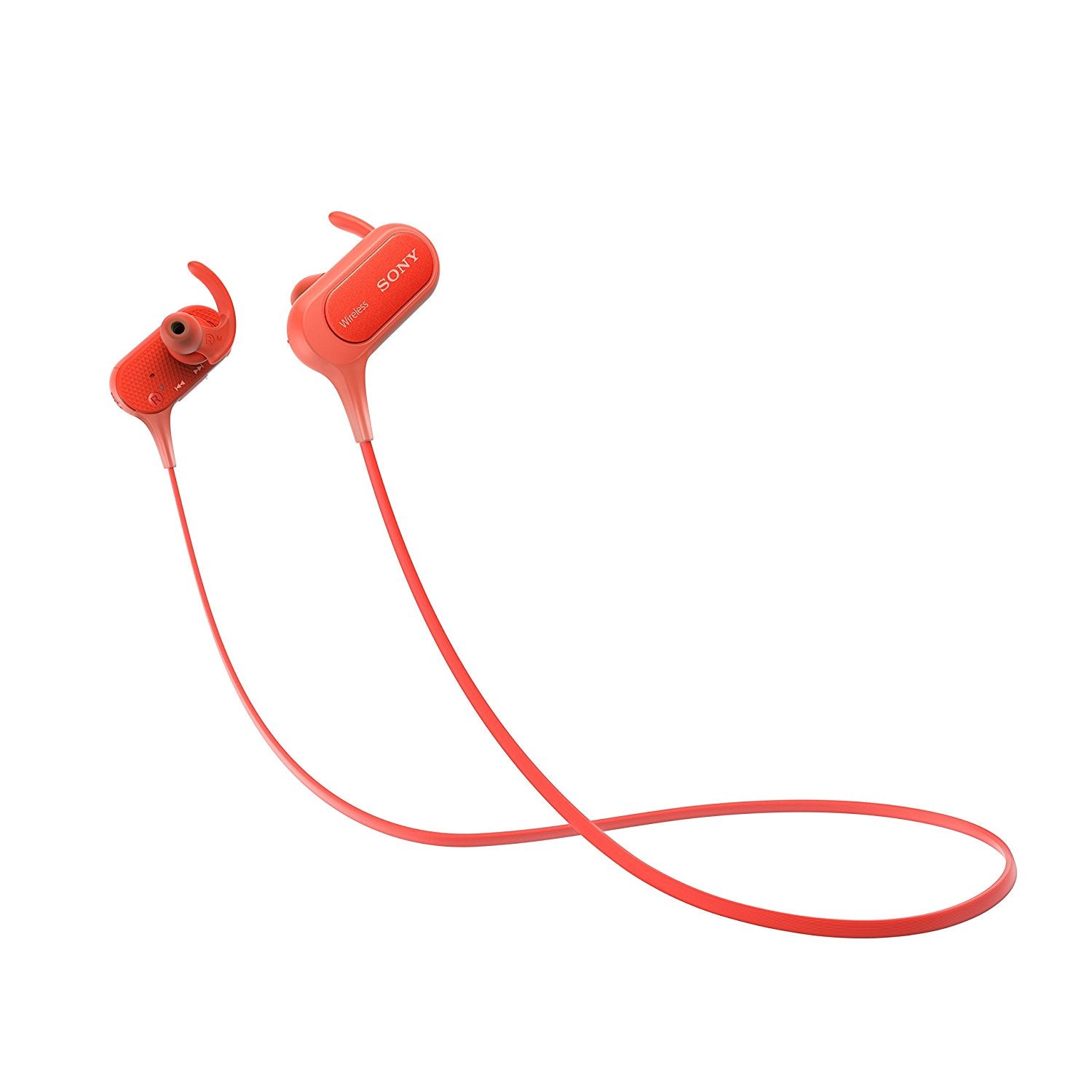 Sony Sony MDR-XB50BS - Sports - earphones with mic - in-ear - wireless - Bluetooth - NFC - red