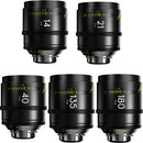 Dzofilm arles ff / vv prime cine 5-Objectif 14/21/40/135/180 mm (ARRI PL)