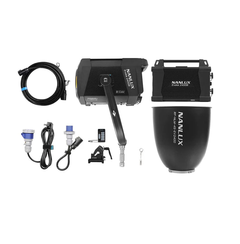 Nanlux Evoke 2400B Bi-color Spot Light with Reflector 45°