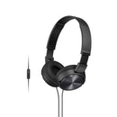 Sony MDR-ZX310AP - ZX Series - headphones with mic - full size - 3.5 mm jack - black