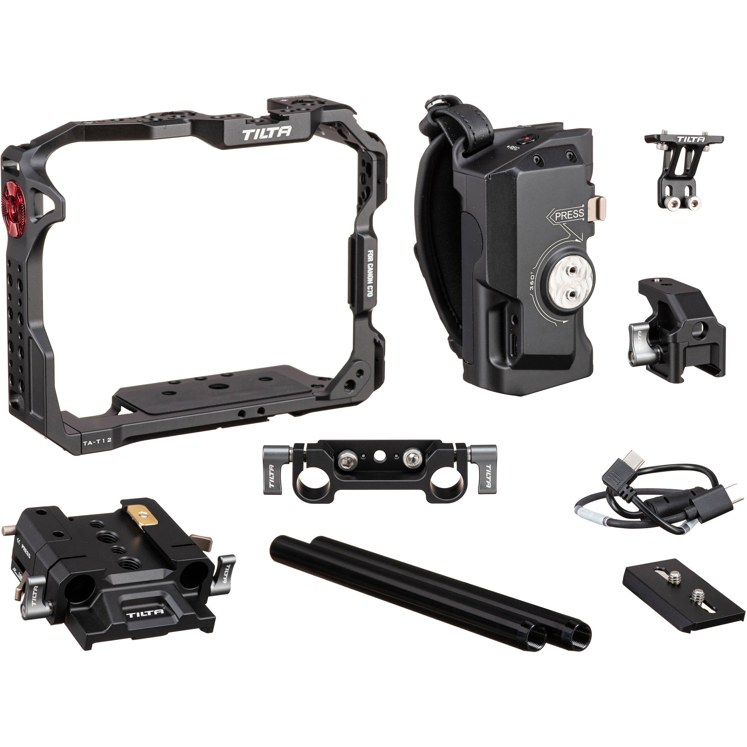 Tilta Tiltaing Advanced Camera Kit for Canon C70 (Black)