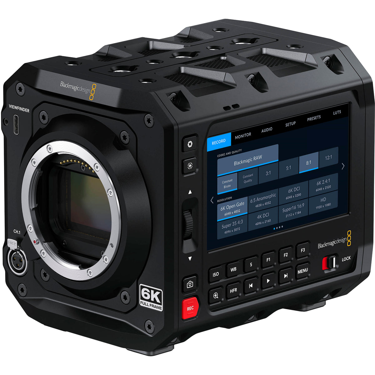 Blackmagic Design Pyxis 6K caméra