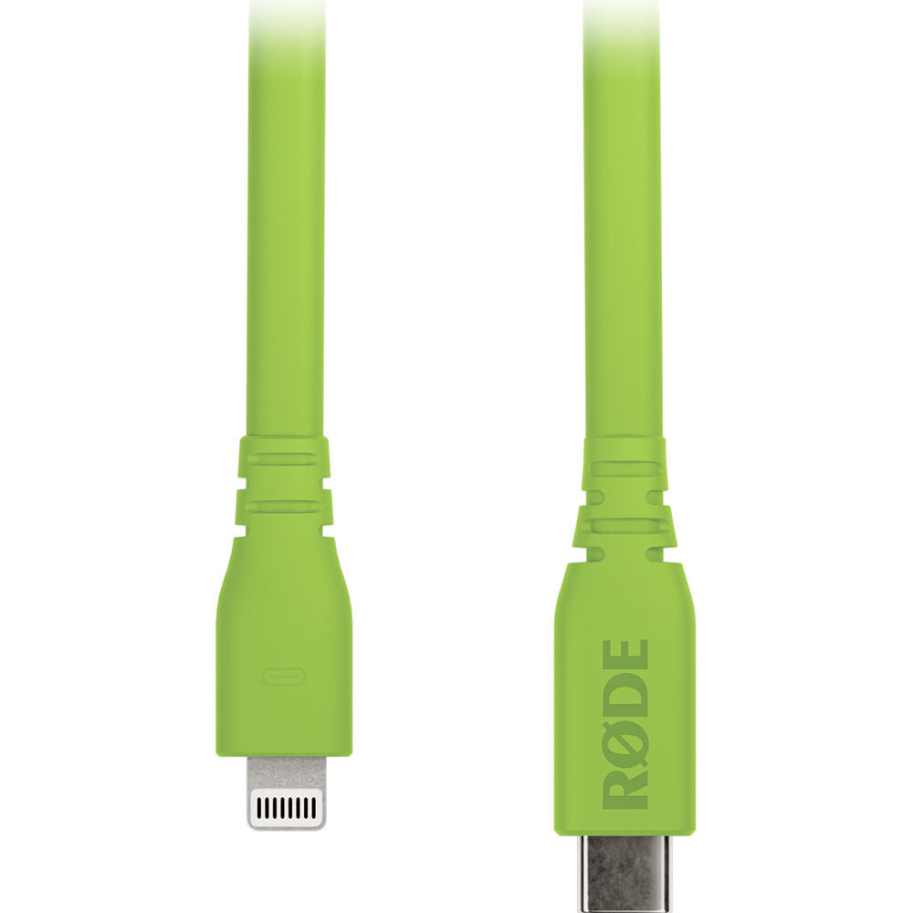 RODE SC21 Lightning to USB-C Cable (Green, 11.8")