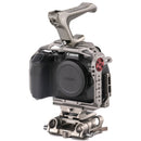 Kit de cage de base de Tilta pour Canon R6 Mark II (gris titane)