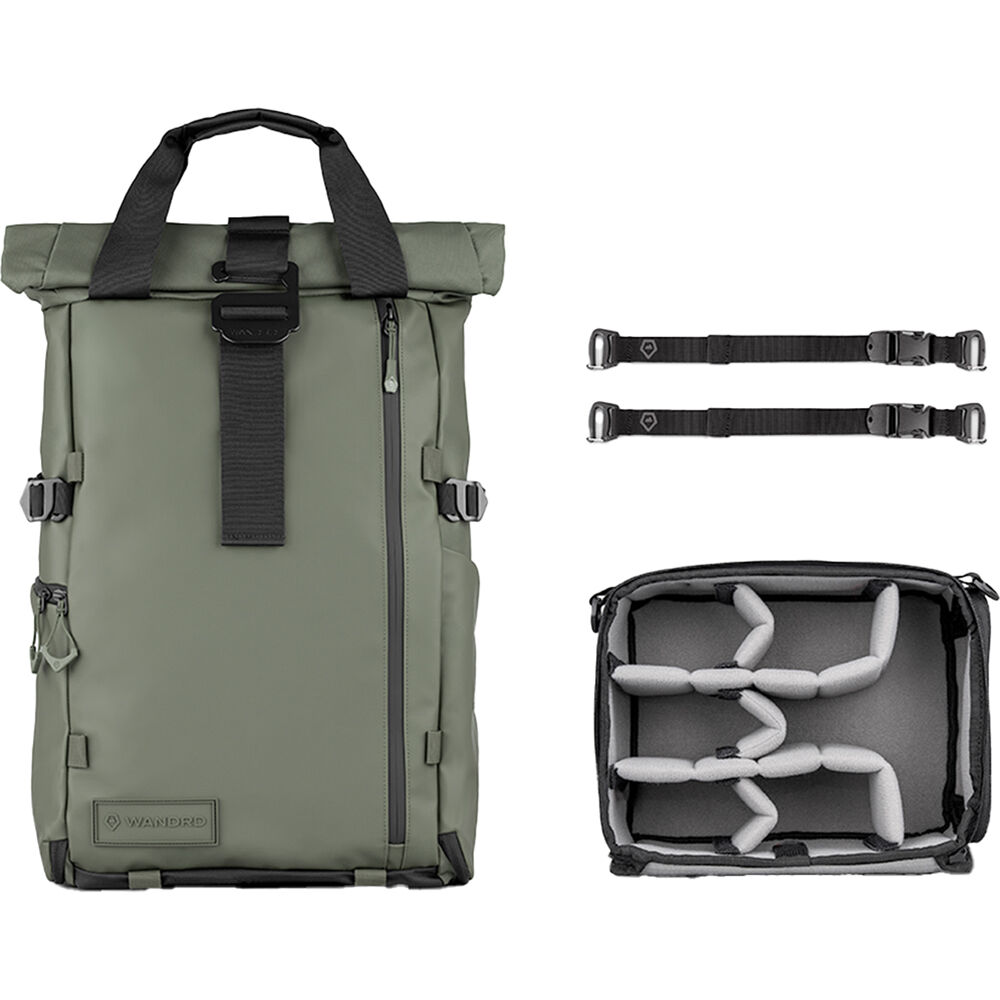 Wandrd PRVKE V4 31L Backpack Photo Bundle - Wasatch Green