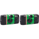 FUJIFILM QuickSnap Flash 400 One-Time-Use Disposable Camera (27 Exposures, 2-Pack)