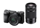 Sony A6100 sans miroir caméra avec des objectifs 16-50 mm et 55-210 mm