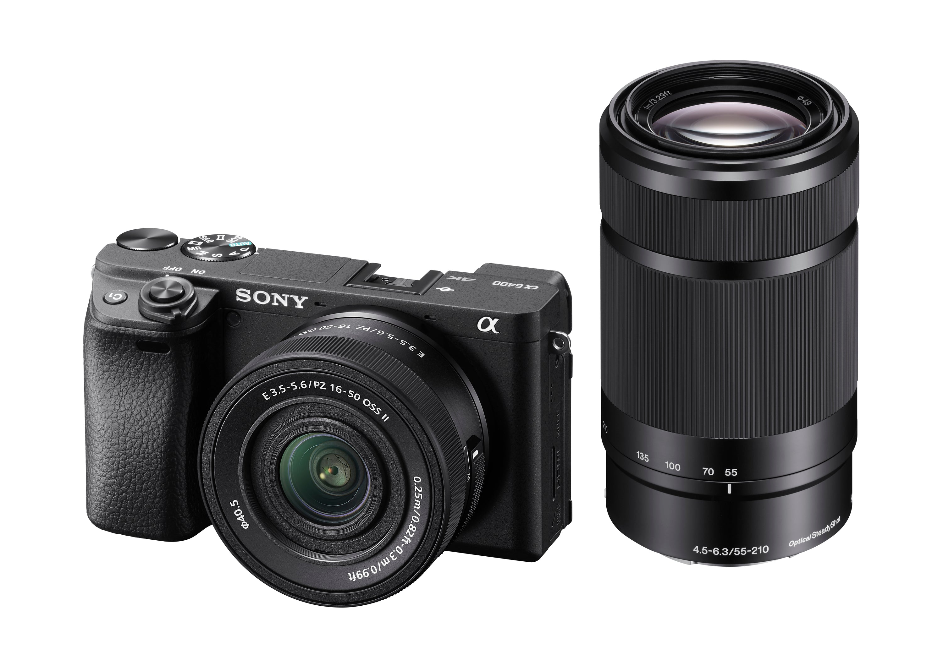 Sony a6100 Mirrorless Camera with 16-50mm and 55-210mm Lenses