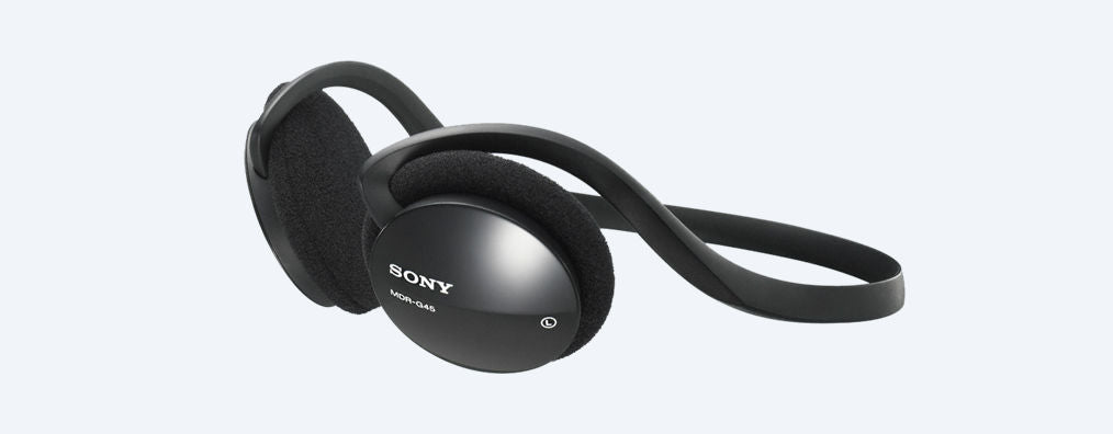 Sony MDR-G45LP - Headphones - on-ear - behind-the-neck mount - 3.5 mm jack