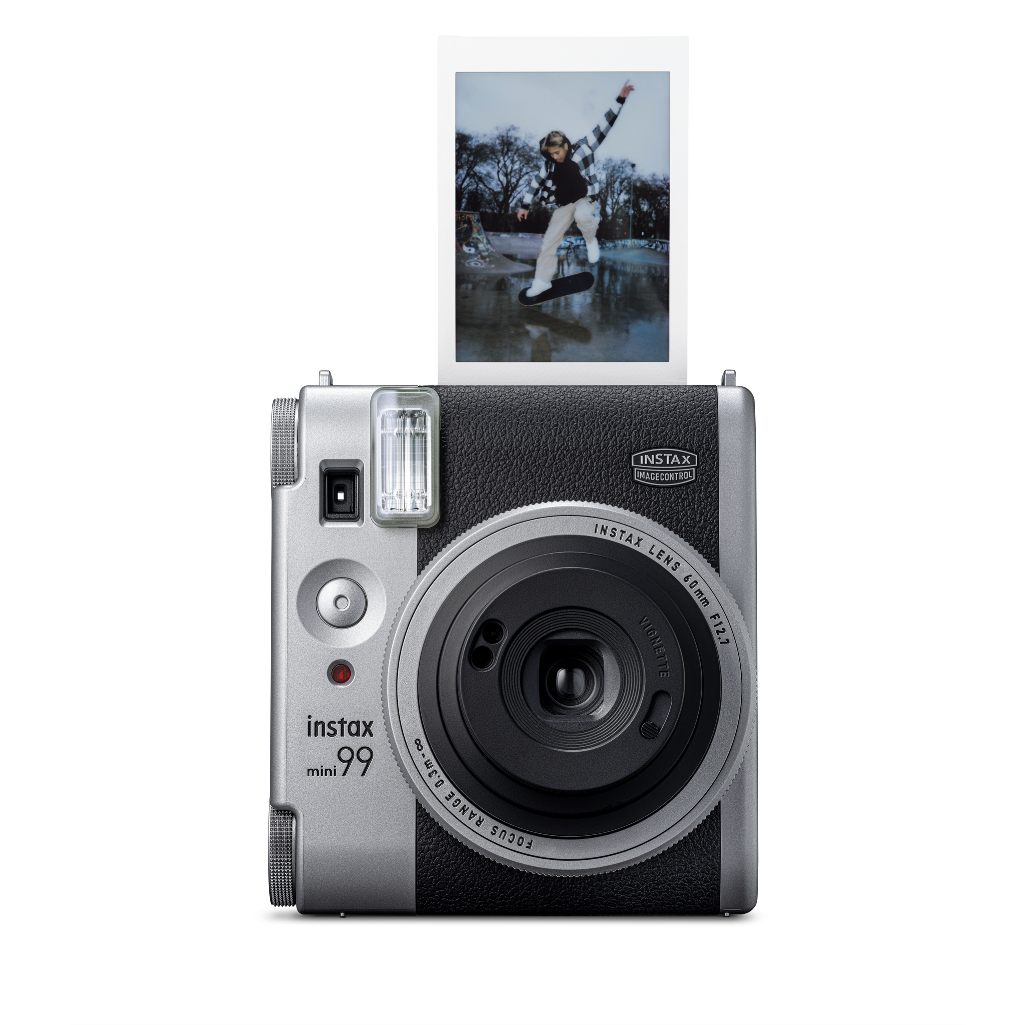 FUJIFILM instax mini 99 Instant Film Camera (Silver)
